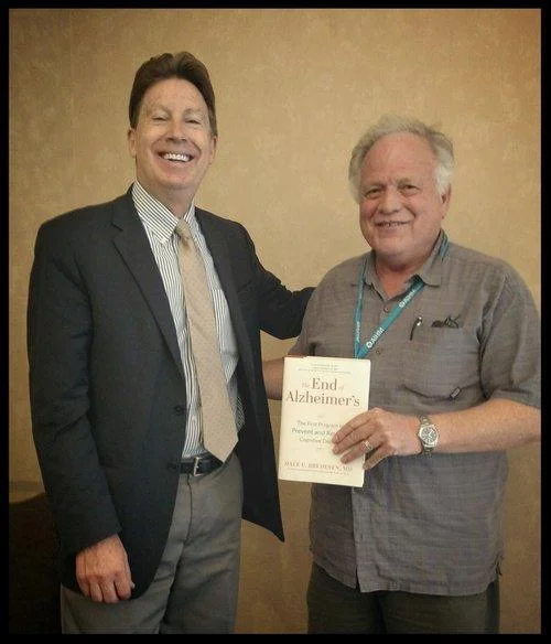 Dr Braun with his book